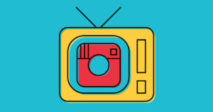 IGTV image with Instagram logo