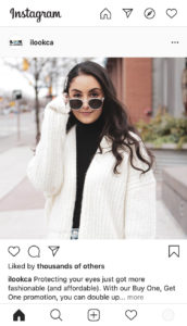 eCommerce Marketing for iLook Glasses Spark Growth Case Study Instagram example
