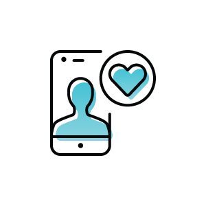 Influencer Marketing & Engagement icon, a Spark Growth service