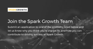 Join Spark Growth, digital marketing careers