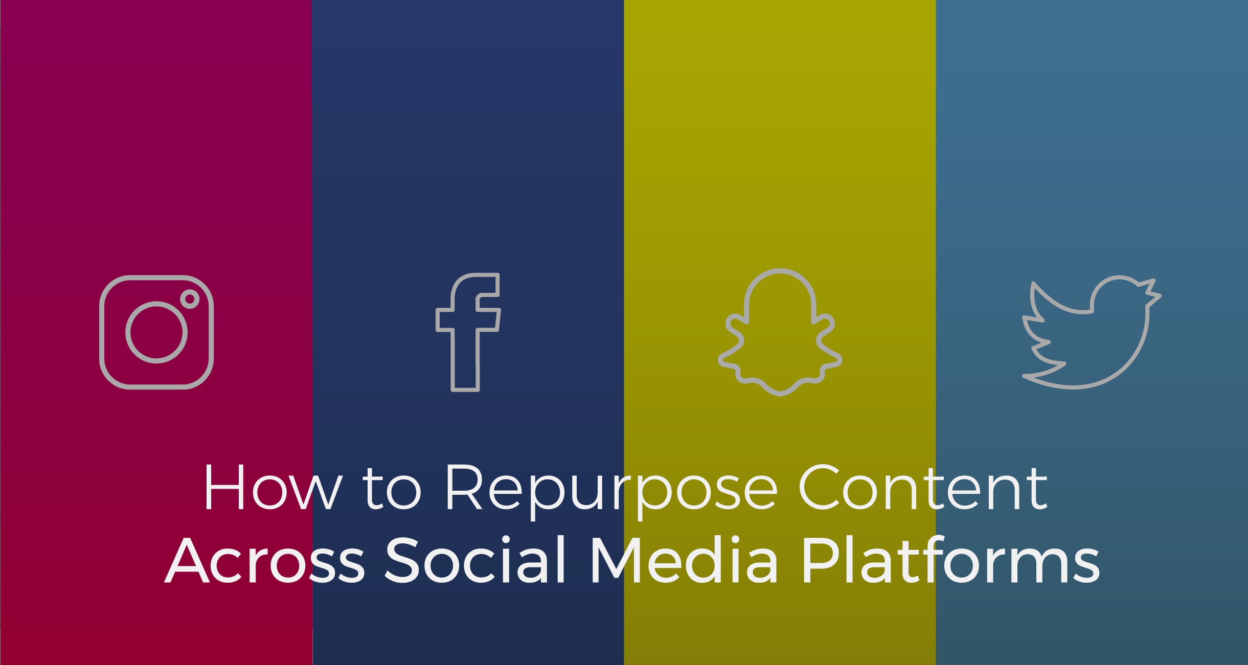 How to repurpose content across social media platforms