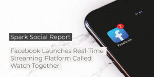 banner featuring phone with facebook icon facebook launches real-time streaming platform called watch together