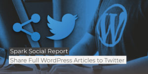 banner featuring a person wearing a shirt with wordpress logo and title share wordpress articles to twitter