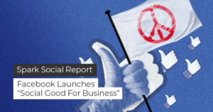 Spark Social Report: Facebook Launches “Social Good for Business”