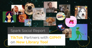 Spark Growth - SSR - TikTok Partners with GIPHY on New Library Tool