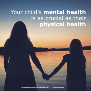 MHA ad about child's mental health.