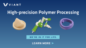 Viant "Polymer processing" paid ad graphic example of our work.