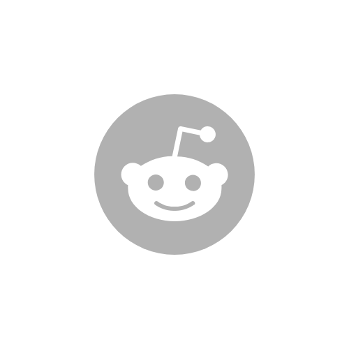 Reddit icon grey